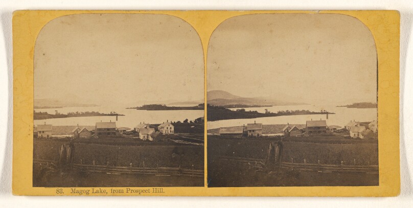 Magog Lake, from Prospect Hill.