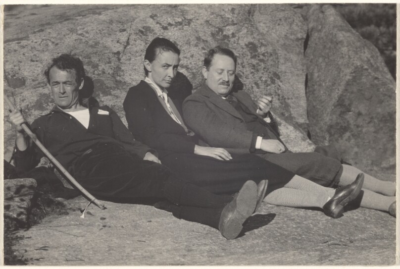 Emil Zoler, Georgia O'Keeffe, Paul Rosenfeld, Lake George
