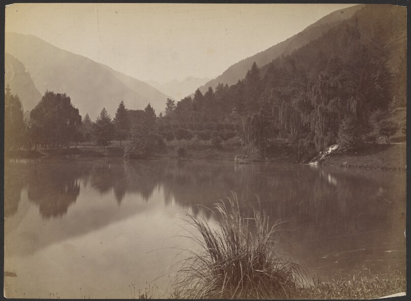 Luchon. Le Lac de Quinconces
