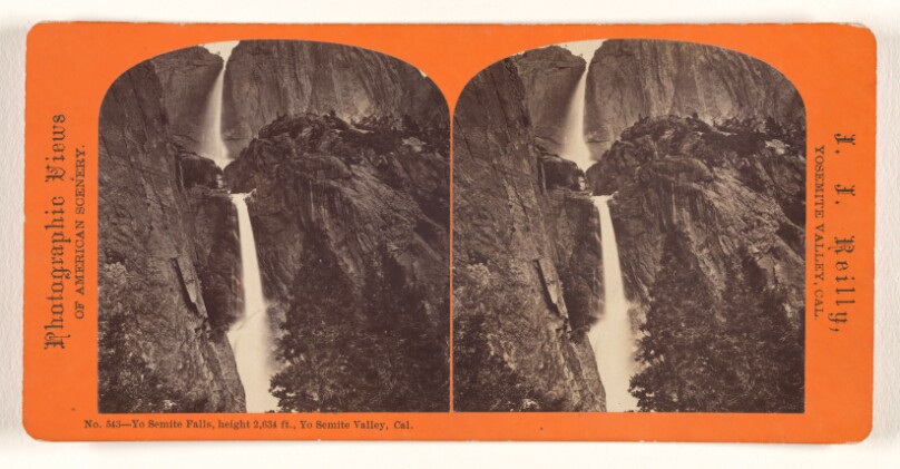 Yo Semite Falls, height 2,634 ft., Yo Semite Valley, Cal.