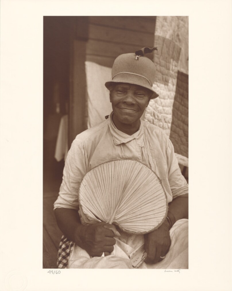 Hat, Fan, and Quilts