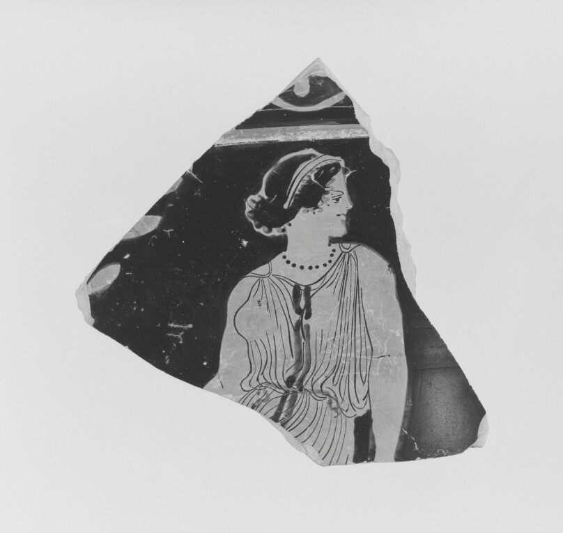 Lucanian Red-Figure Calyx Krater Fragment