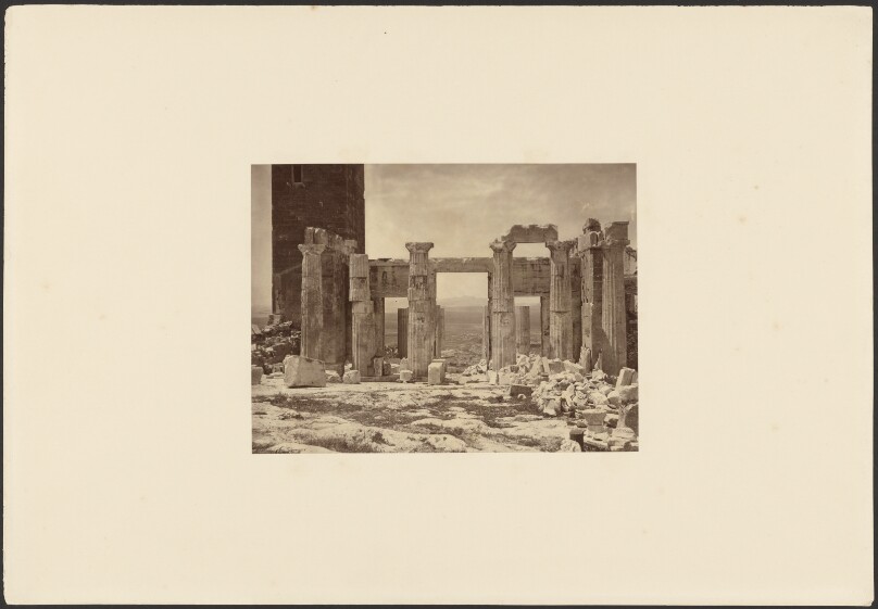 The Eastern Facade of the Propylaia