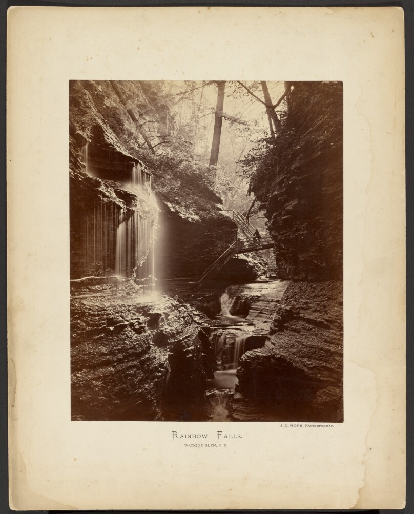 Rainbow Falls, Watkins Glen, N.Y.