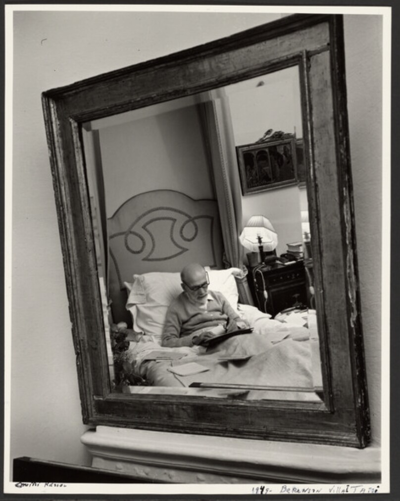 Bernard Berenson at Villa "I Tatti"