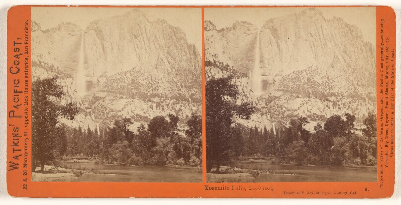 Yosemite Falls, 2630 feet, Yosemite Valley, Mariposa County, Caal.