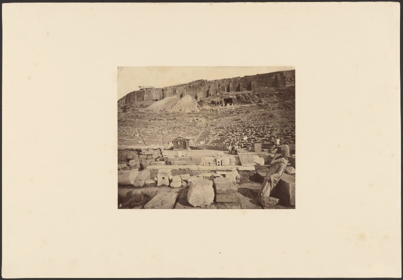 The Acropolis, with the theatre of Bacchus.