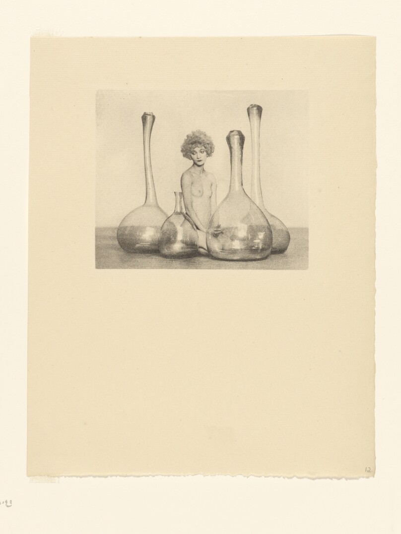 [Female Nude with Bottles]