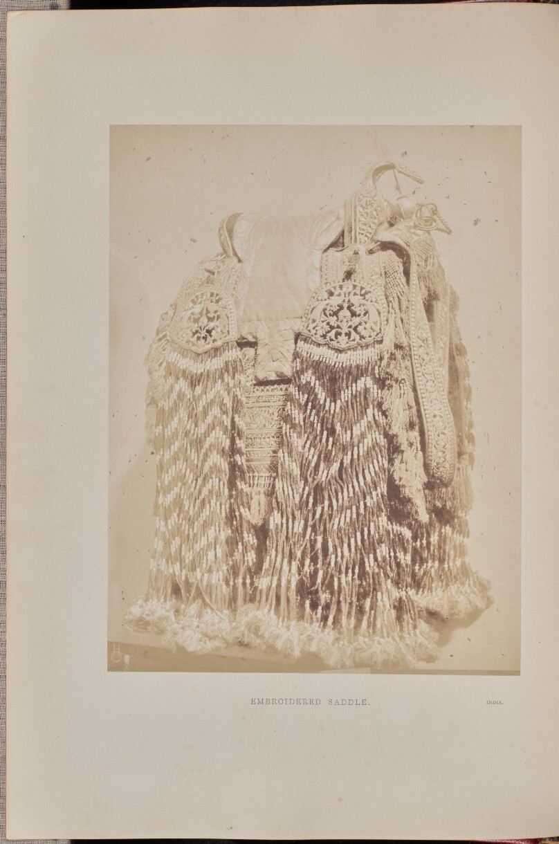 Embroidered Saddle