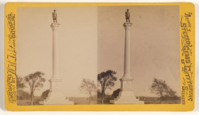 [Stannard Vermont Brigade Monument at Gettysburg, Pa.]