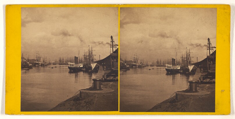 View on the Clyde at Glasgow.