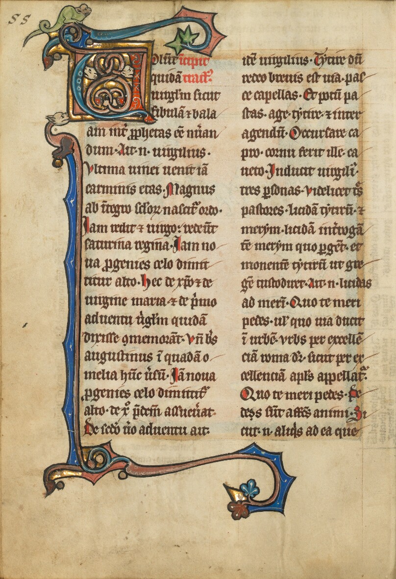 Decorated Initial V