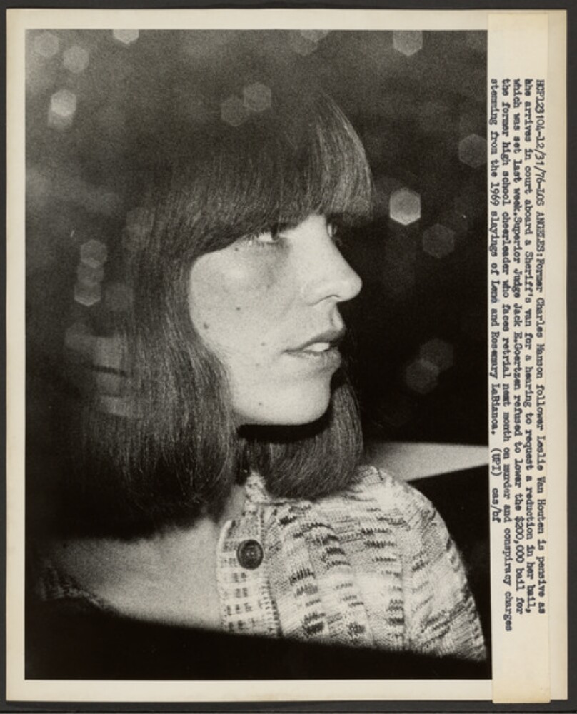 Leslie Van Houten, former Charles Manson follower
