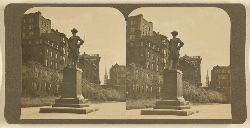 [Statue of Charles Devens, Boston, Massachusetts]