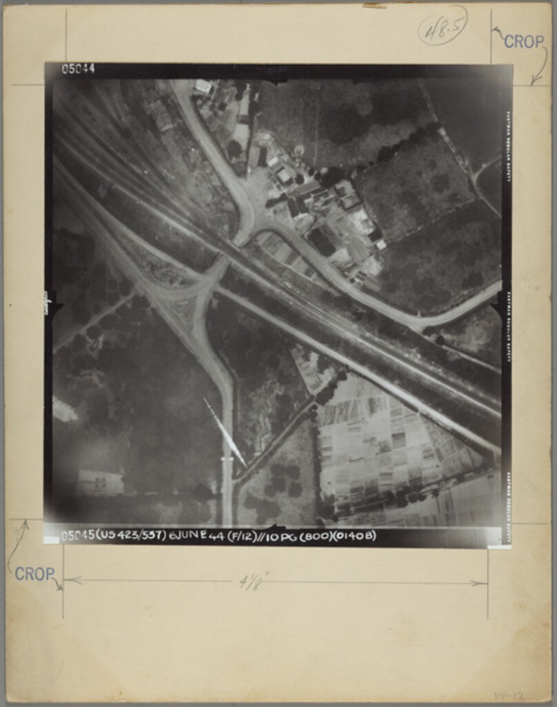 Aerial Night Flash D Day Over Normandy