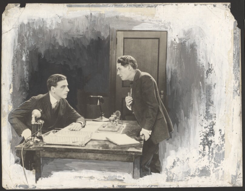 [Film still from "One Clear Call"]