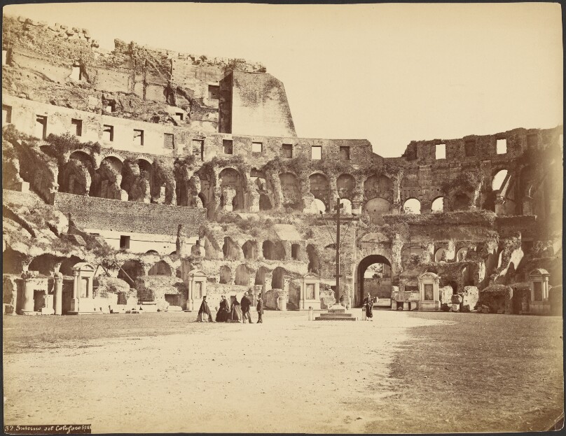 Interno del Colosseo, Roma