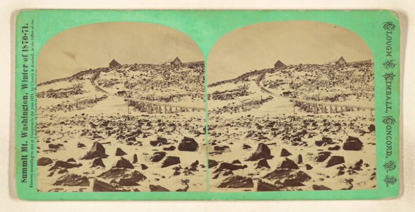 Hotels. Observatory and Railway, from Lizzie Bourne's Monument. [Mt. Washington, N.H.]