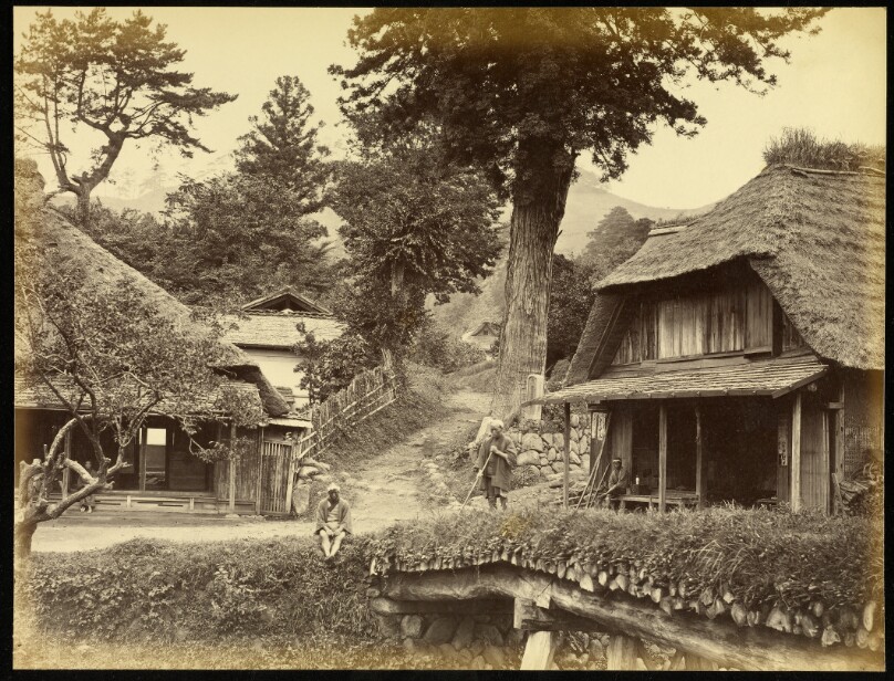 Eyana from the Tea House on the road to Nagashi