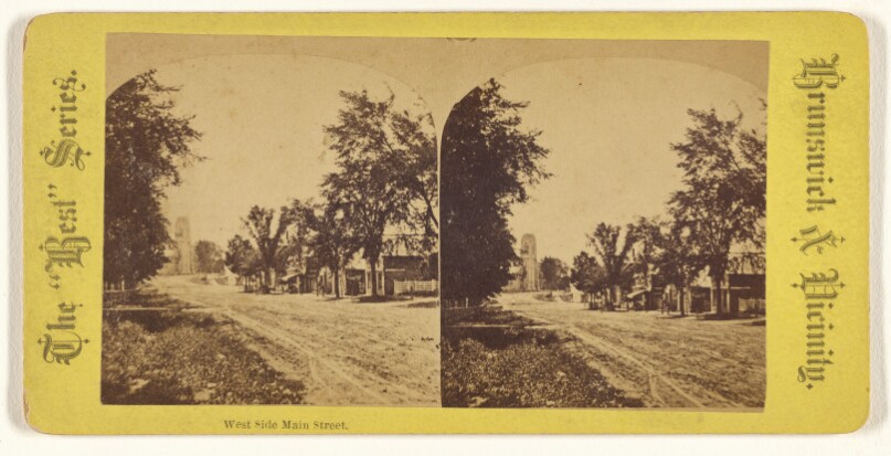 West Side Main Street. [Brunswick]