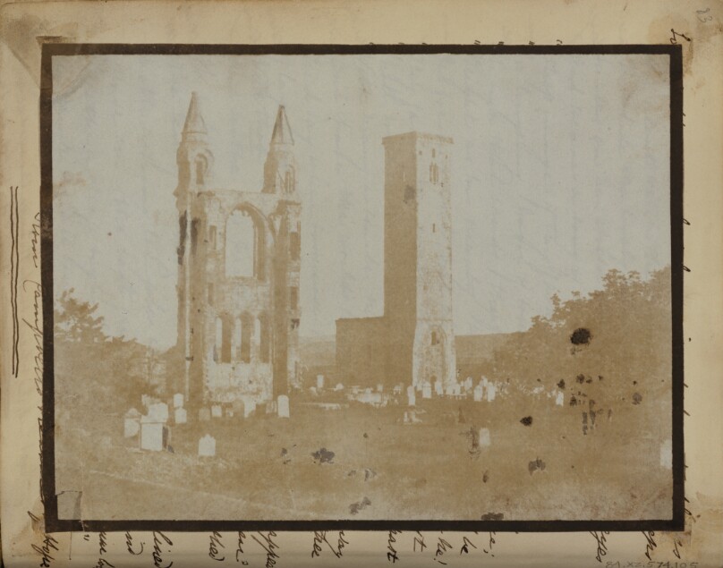 St. Regulus Tower and the East Gable of St. Andrews from the Northwest