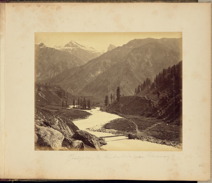 Bridge over the Scinde River near Sonamarg