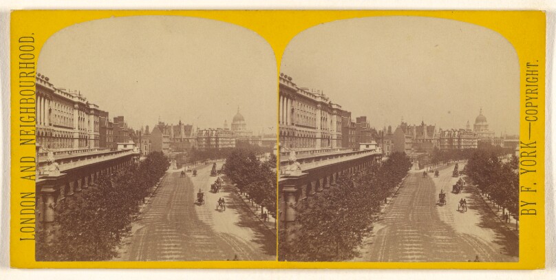 Thames Embankment, from Waterloo Bridge.