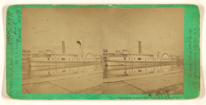 Steamer Passport, Canadian Nav. Co.