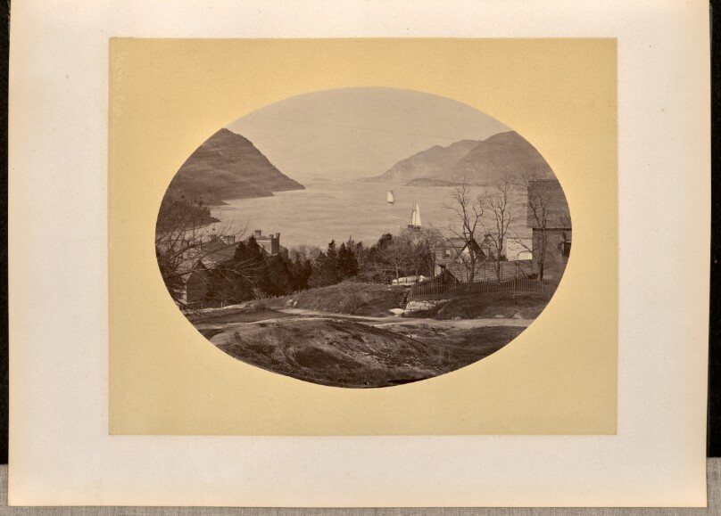 [Houses along a waterfront area, West Point]