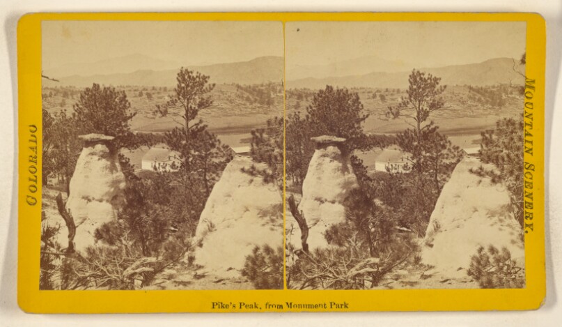 Pike's Peak, from Monument Park