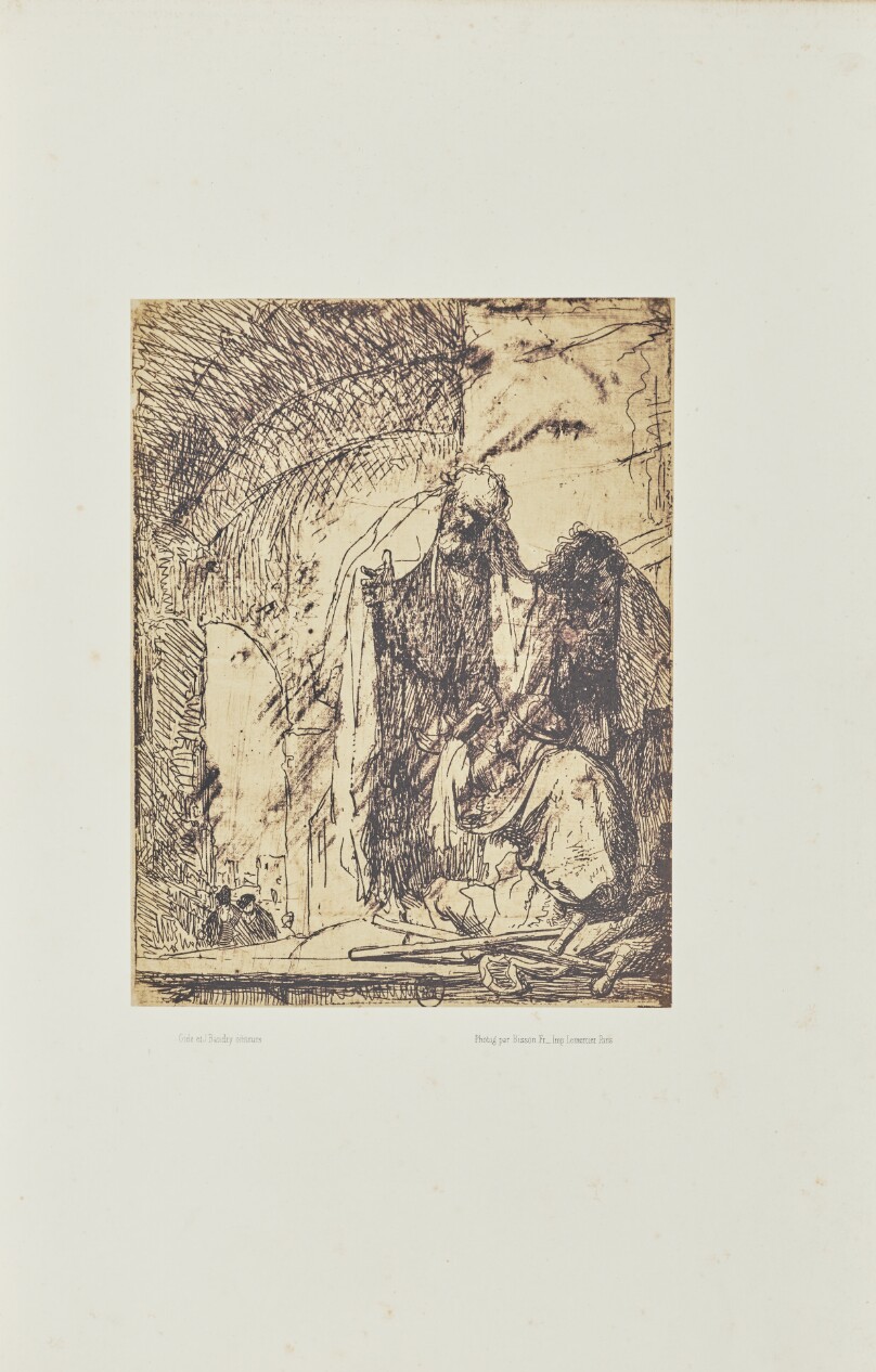 [Peter and John at the gate of the temple]