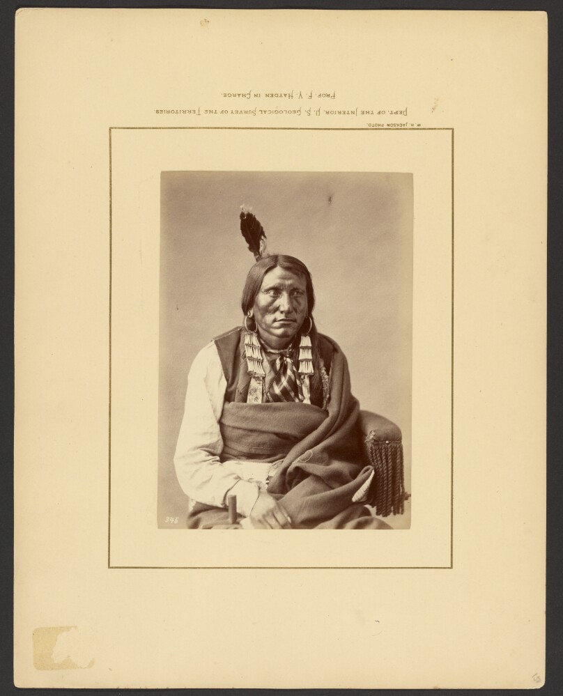 [Charge on the Hauk - (Brulé Dakota)]