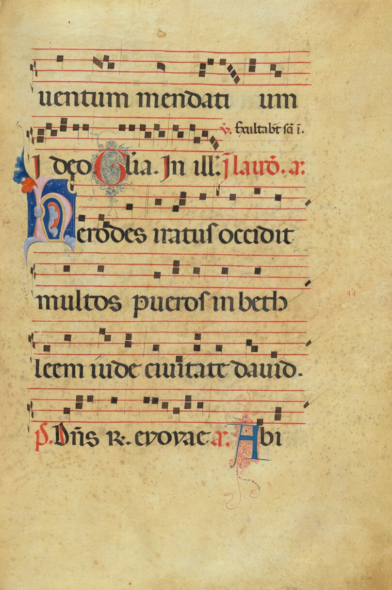 Decorated Initial H