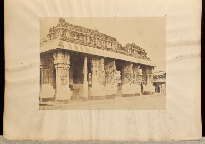 Madura. Trimul Naik's Choultry East Front.