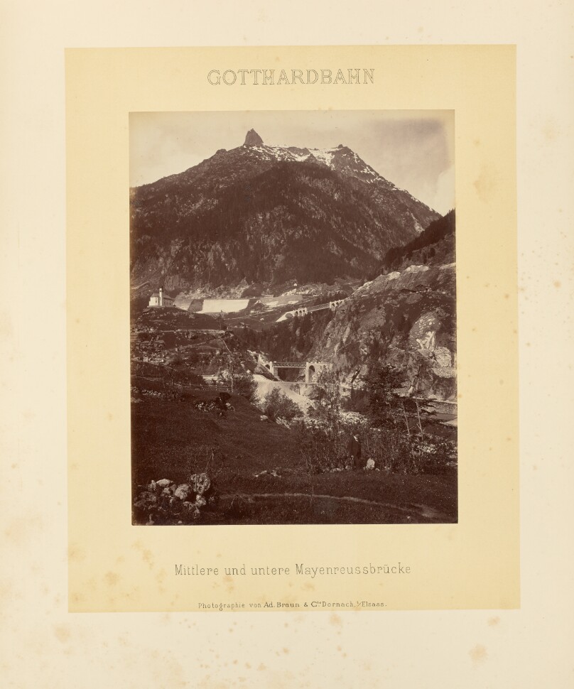 Gotthardbahn: Mittlere und untere Mayenreussbrücke