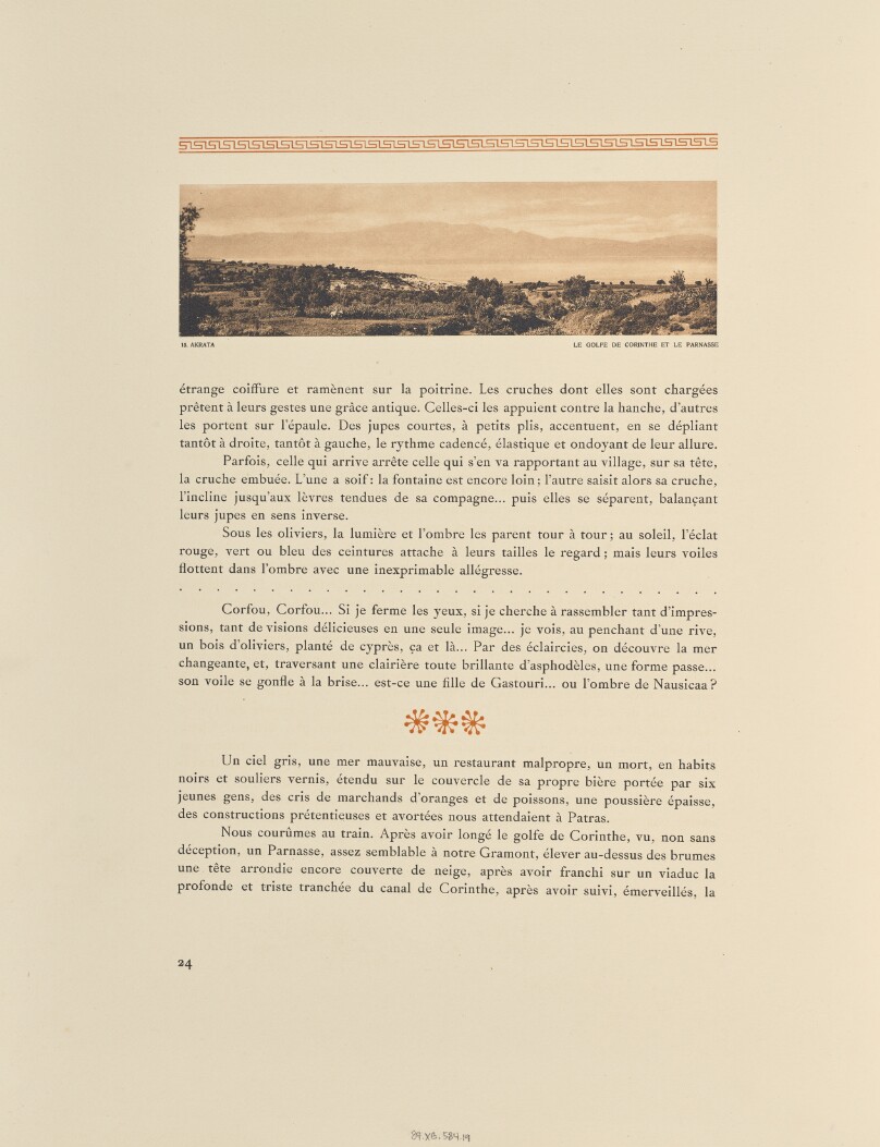 Akrata. Le golfe de Corinthe et le Parnasse