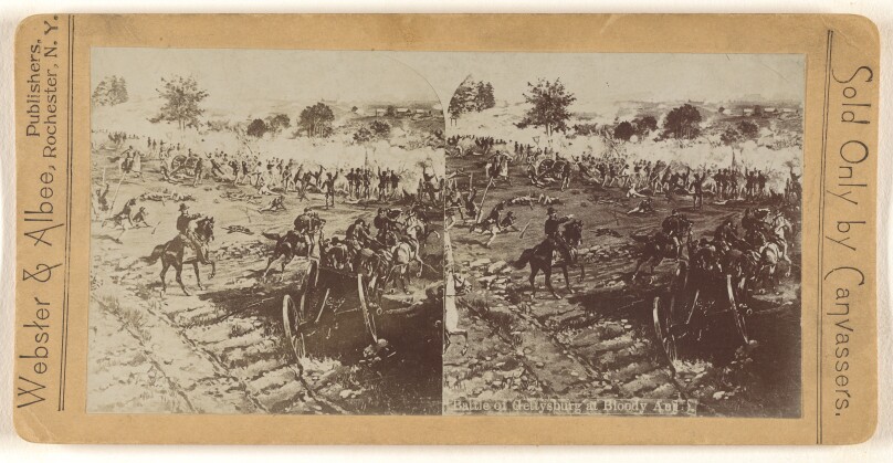 Battle of Gettysburg at Bloody [Angle]