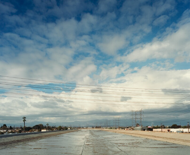 The Los Angeles River from Florence Avenue, Bell