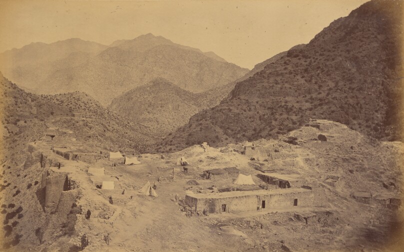 Interior of Fort Ali Musjid, looking towards Kuta-Kushta
