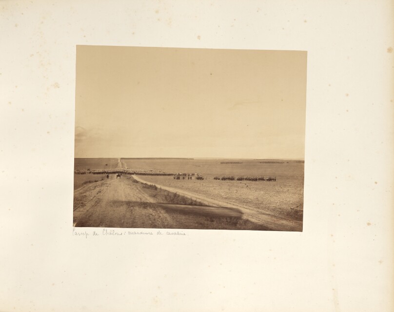 Camp de Châlons: cavalry maneuvers