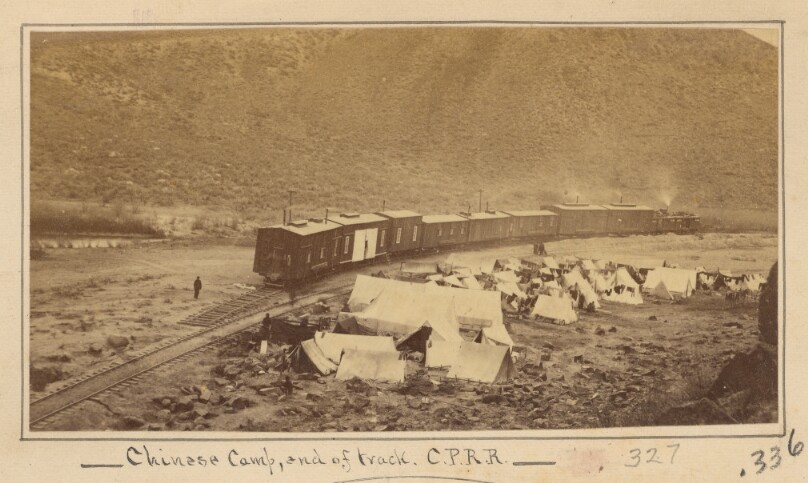 Chinese Camp, End of Track C.P.R.R.