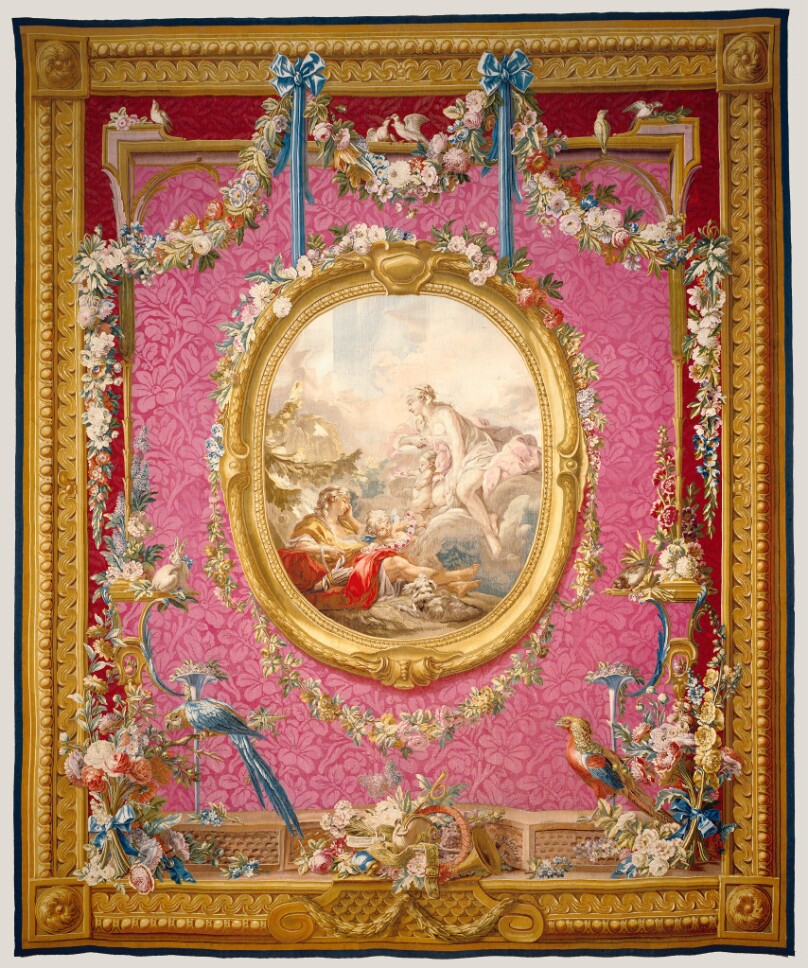 Tapestry: L'Aurore et Céphale, from Les Tentures de François Boucher Series