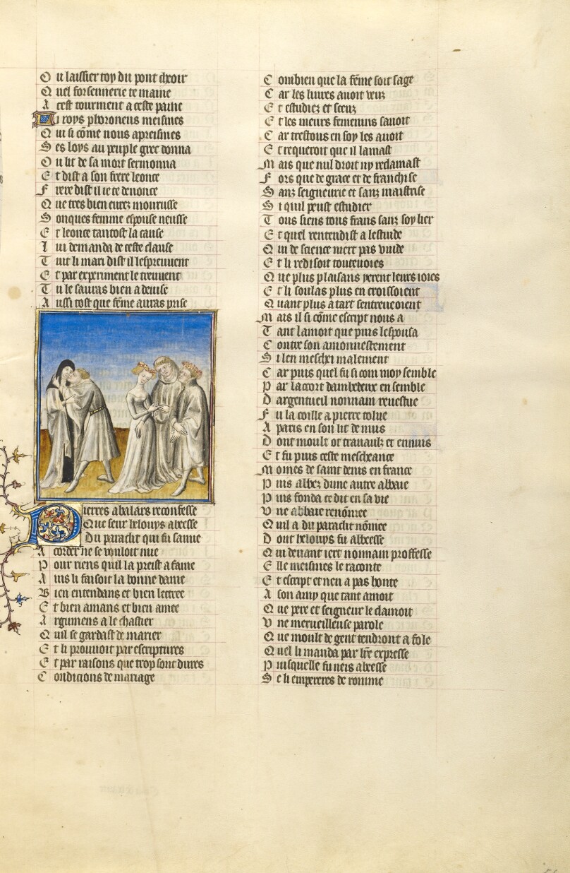 Abelard Embracing Heloise
