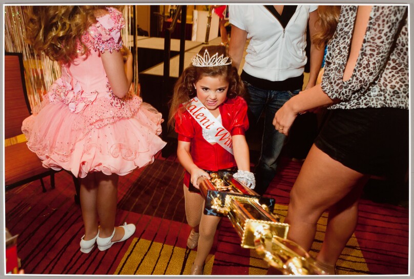 Kailia Deliz, 5, winning the Talent award at the Ventura County “Summer Fun” Beauty Pageant, Oxnard, 2011