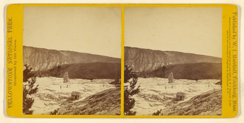Lower Basins of Mammoth Hot Springs.