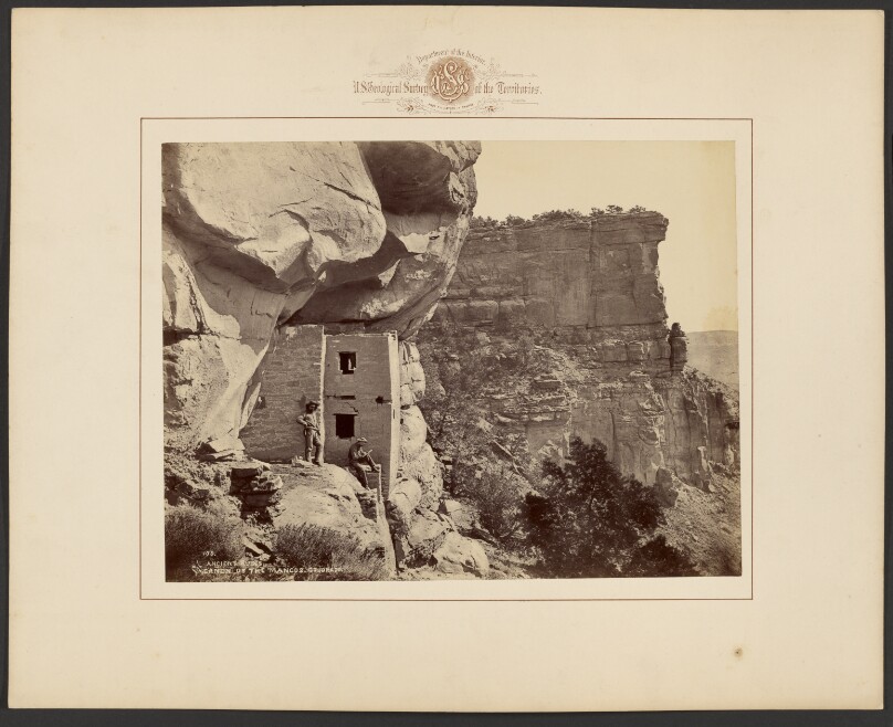 Ancient Ruins in the Cañon of the Mancos, Colorado