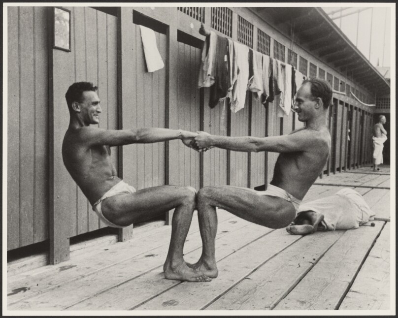 [Jeno Kertesz and Friend]
