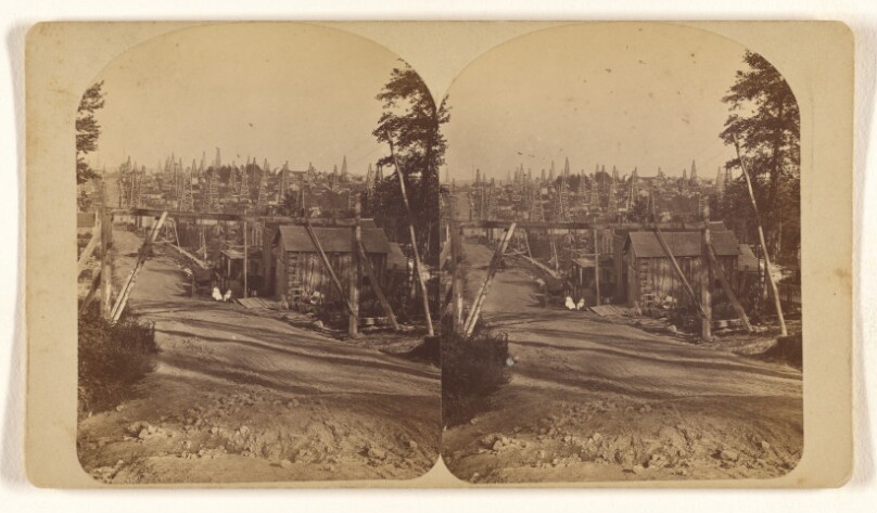 West side of Triumph Hill, near Tidioute, Pa.