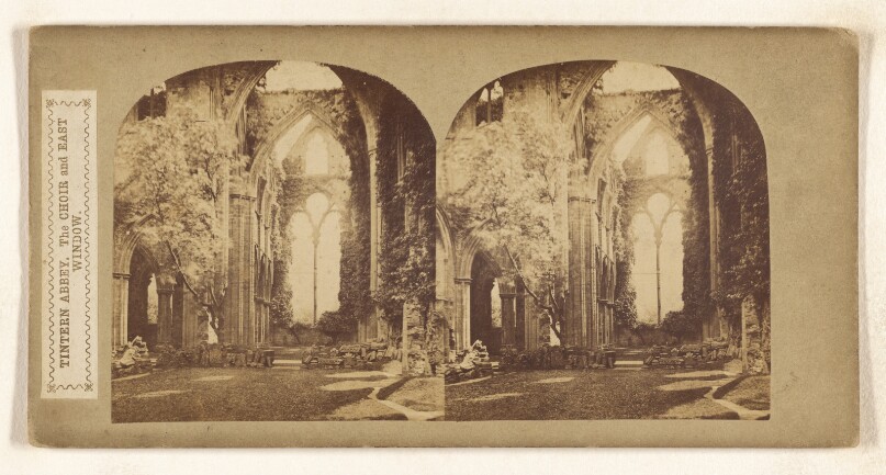 Tintern Abbey, The Choir and East Window.