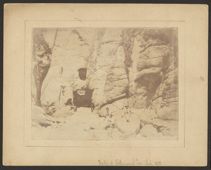 Rocks at Porthquanah Cove, Penzance, Cornwall